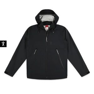 Topo Designs Black Raincoat